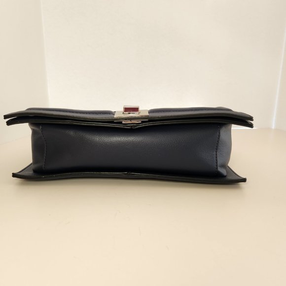 INC Interntional Concepts Ajae Patchwork Purse - NWT- Blue Multi Color - Picture 4 of 12